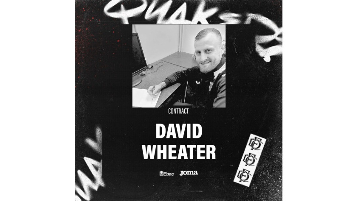 David Wheater Signs A Contract With Quakers