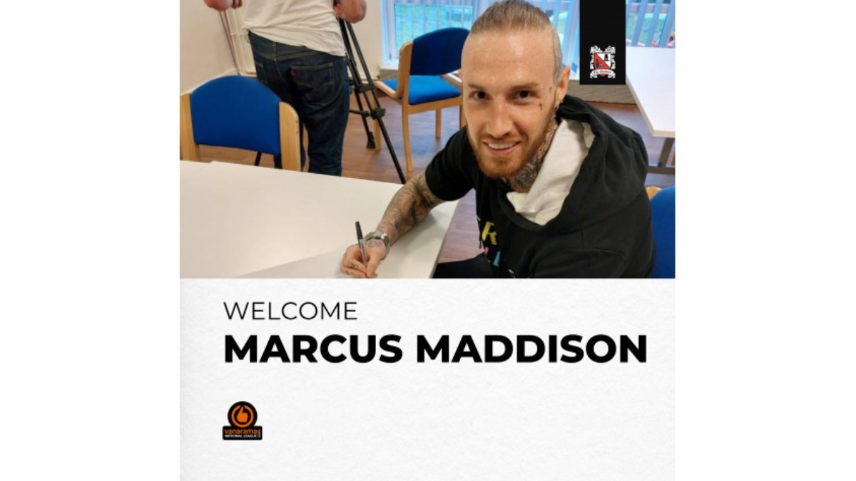 Quakers Sign Marcus Maddison