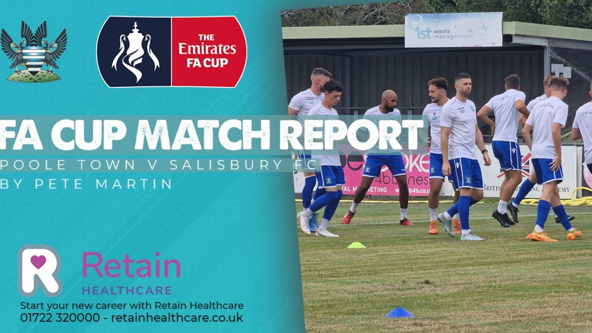 Poole Town FA Cup Match Report