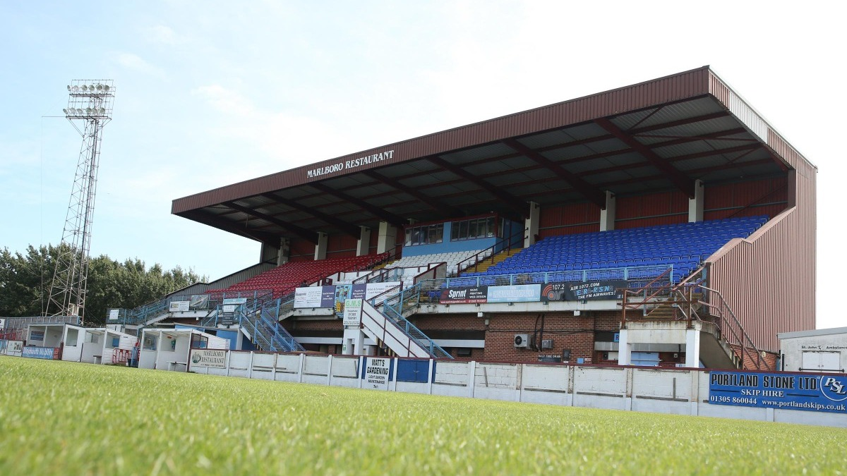 Streaker on the Pitch as National League Weymouth FC "Let Down" by Returning Fans