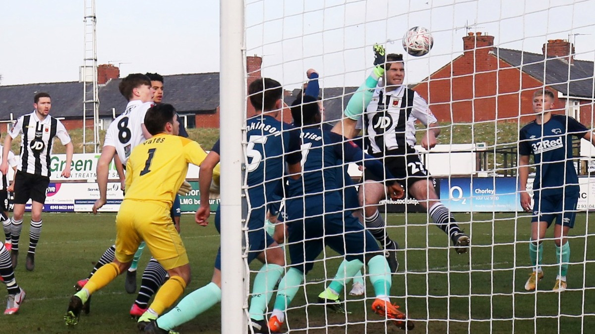 Heroics in the FA Cup as National League Chorley cruise past Derby